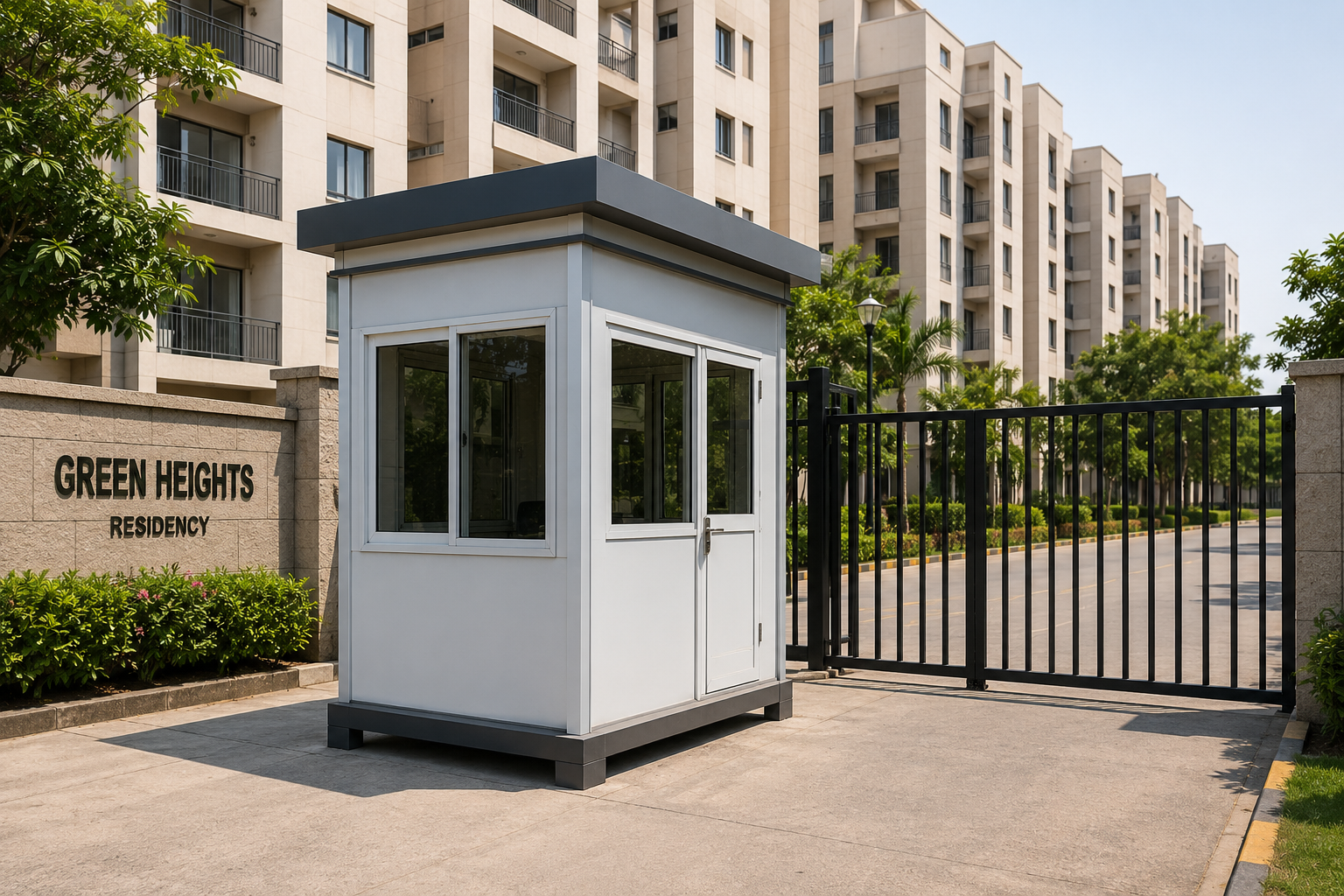 •	Apartment & Society Gates 